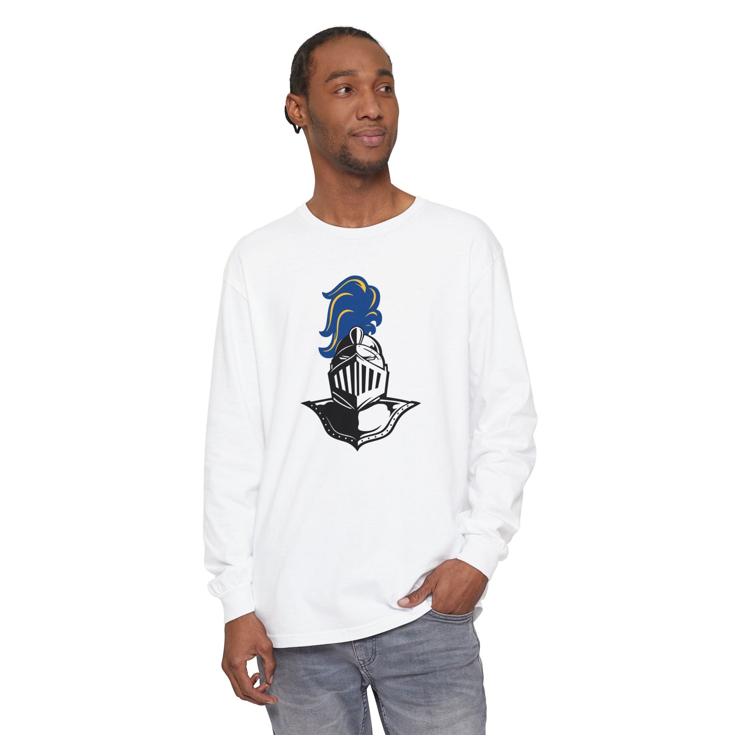 Garment-Dyed Long Sleeve Tee