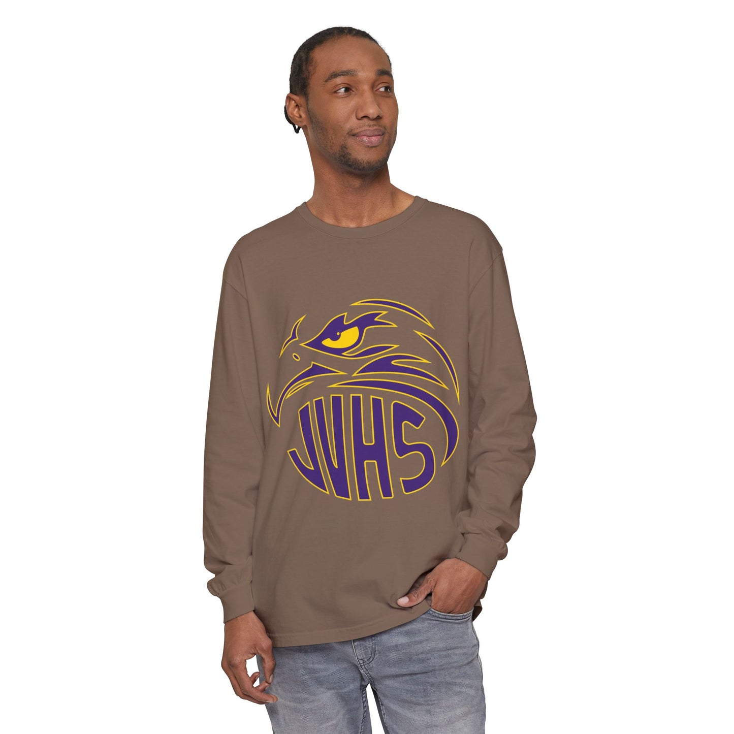 Garment-Dyed Long Sleeve Tee