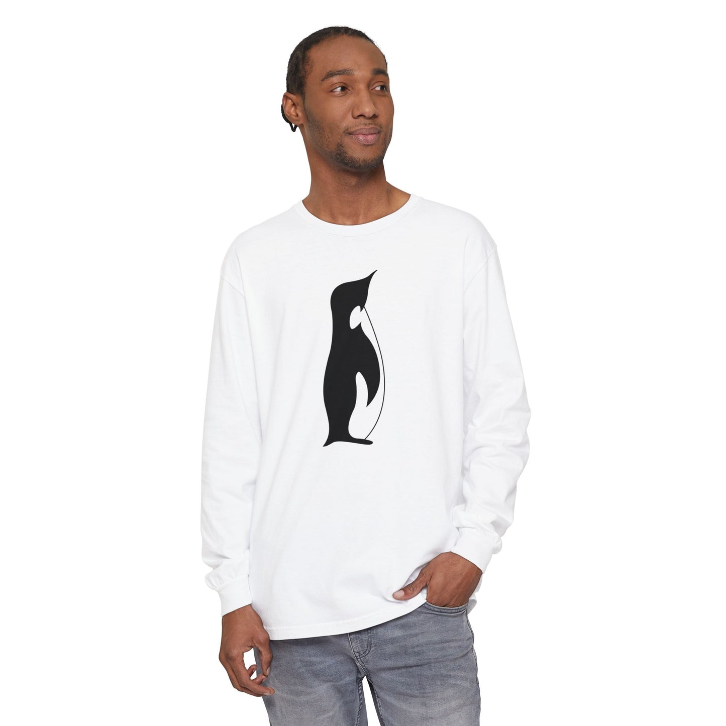 Garment-Dyed Long Sleeve Tee