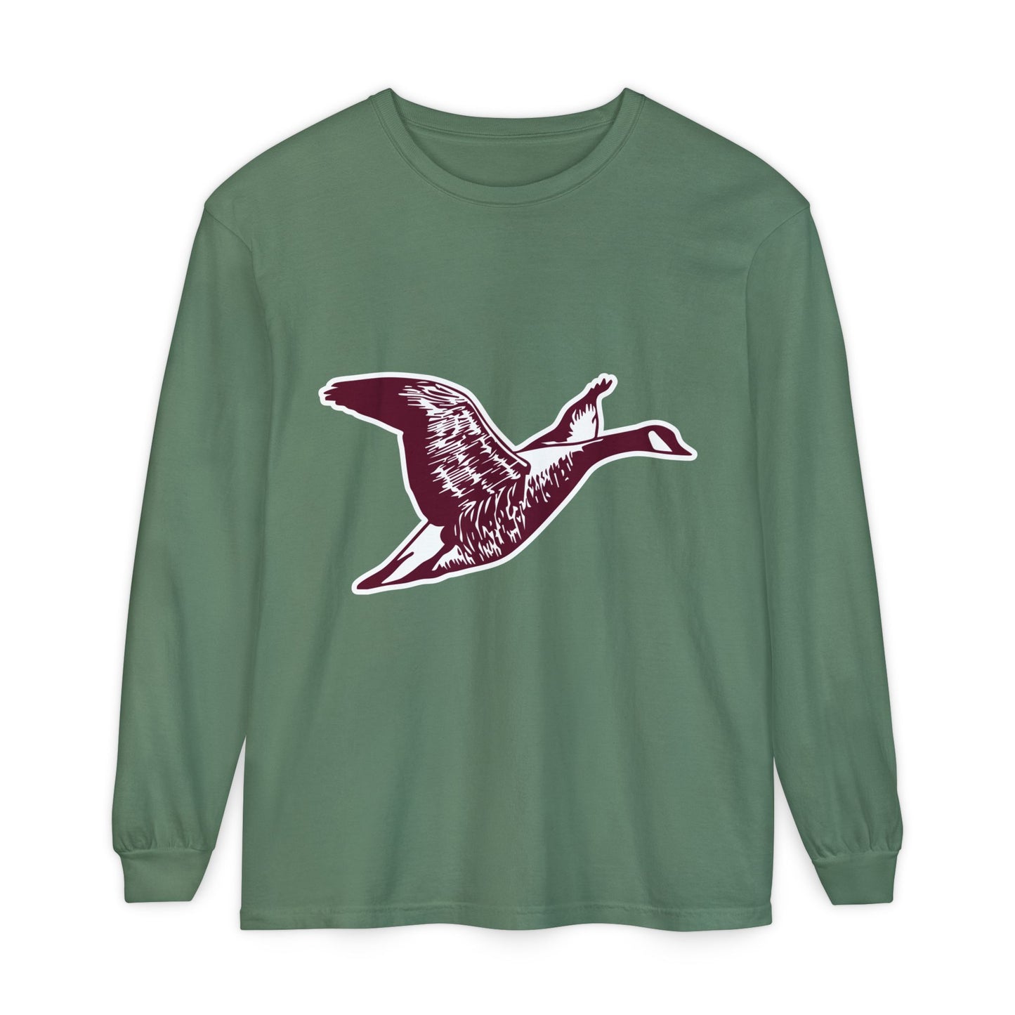 Garment-Dyed Long Sleeve Tee