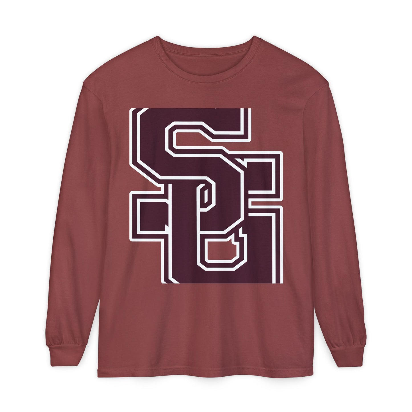 Garment-Dyed Long Sleeve Tee