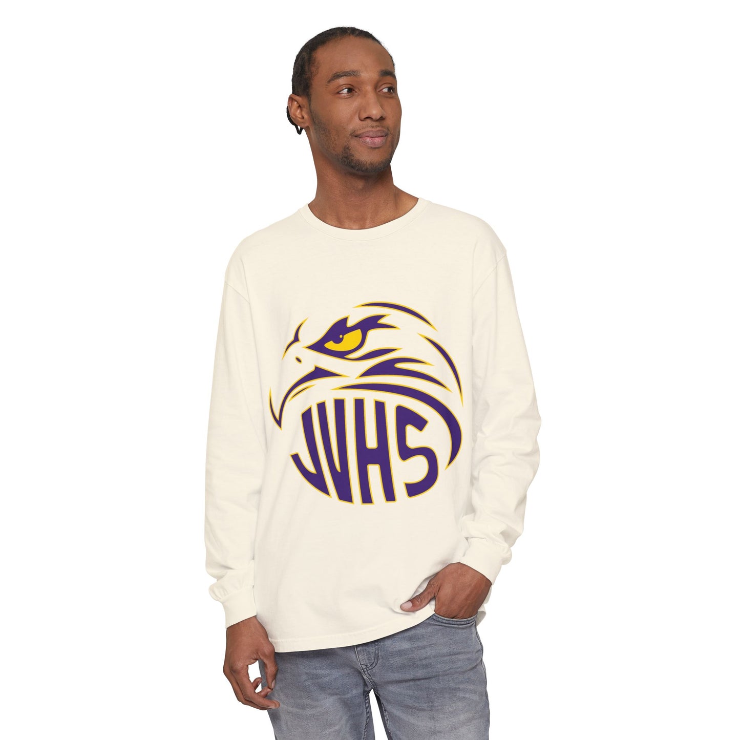Garment-Dyed Long Sleeve Tee