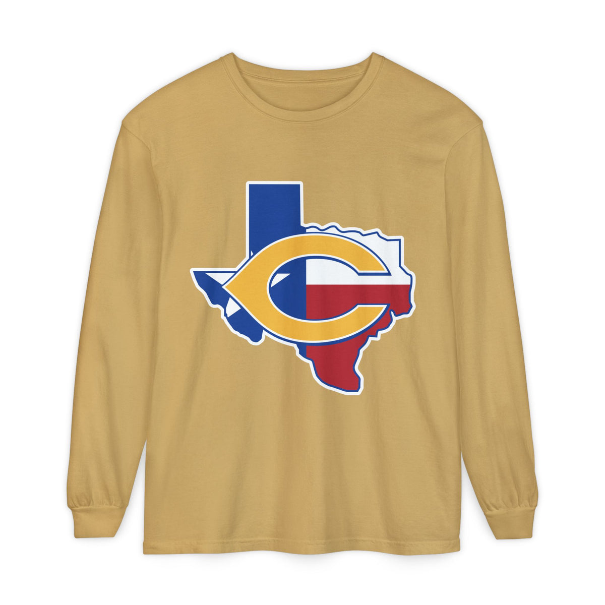 Garment-Dyed Long Sleeve Tee