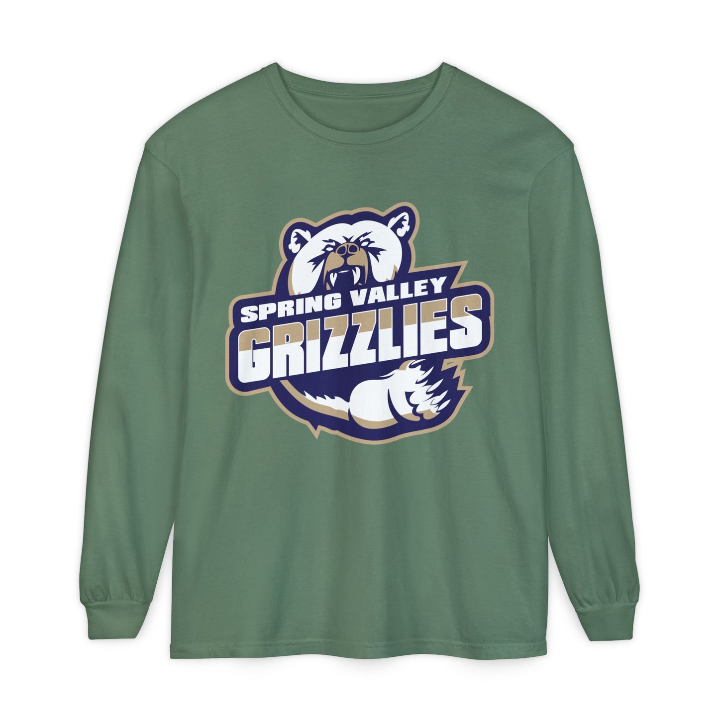 Garment-Dyed Long Sleeve Tee