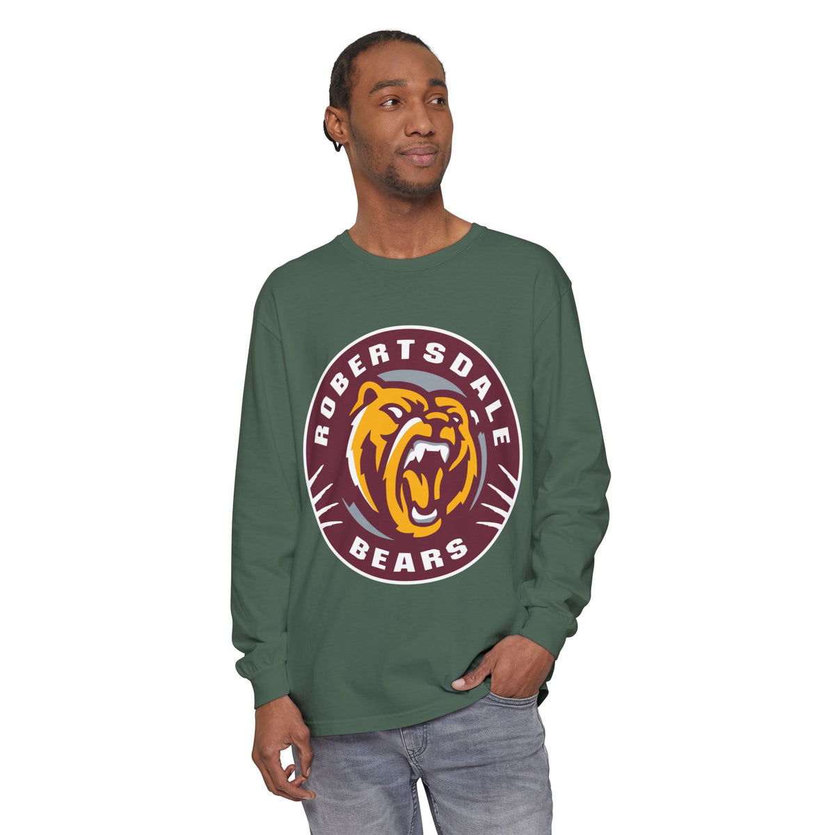 Garment-Dyed Long Sleeve Tee