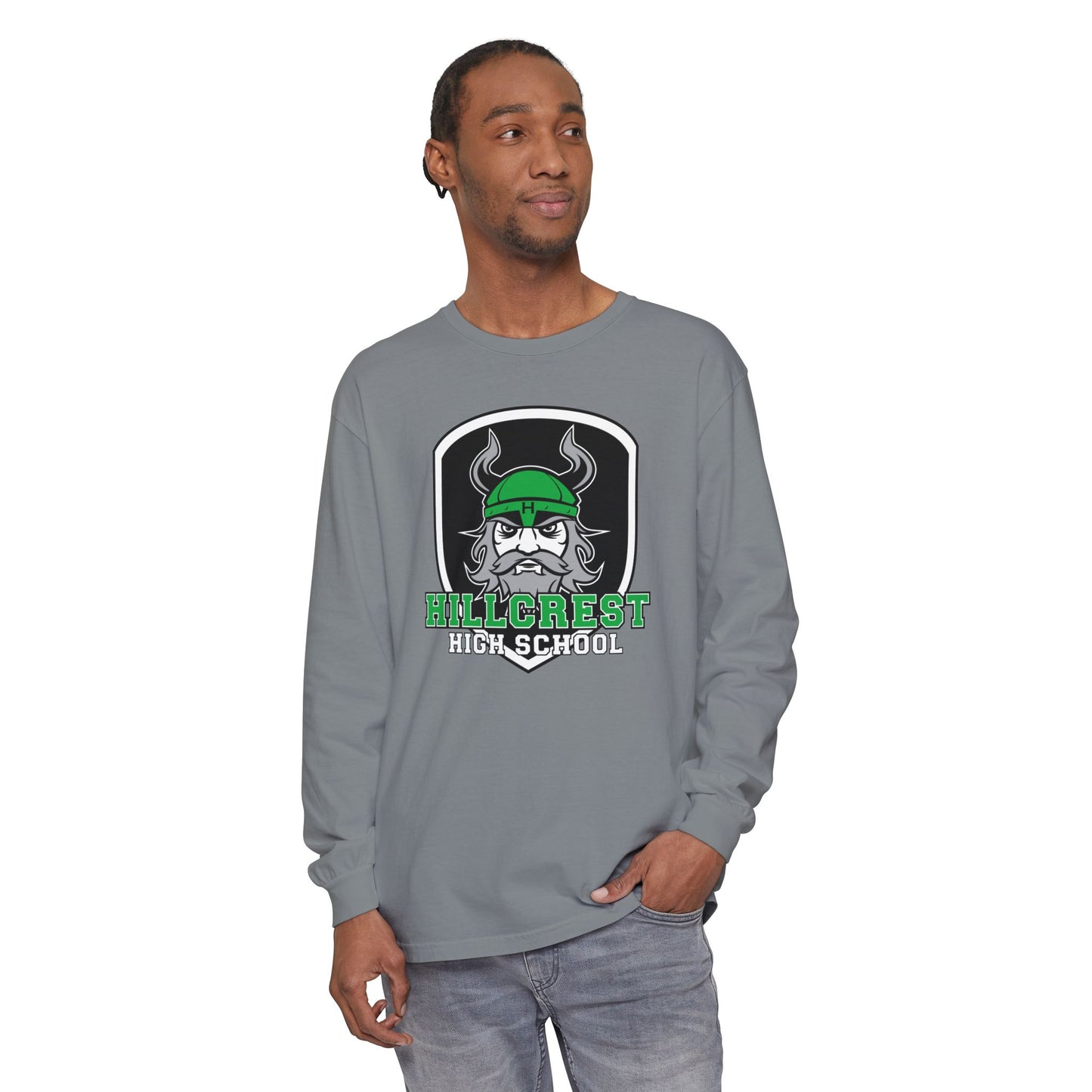 Garment-Dyed Long Sleeve Tee