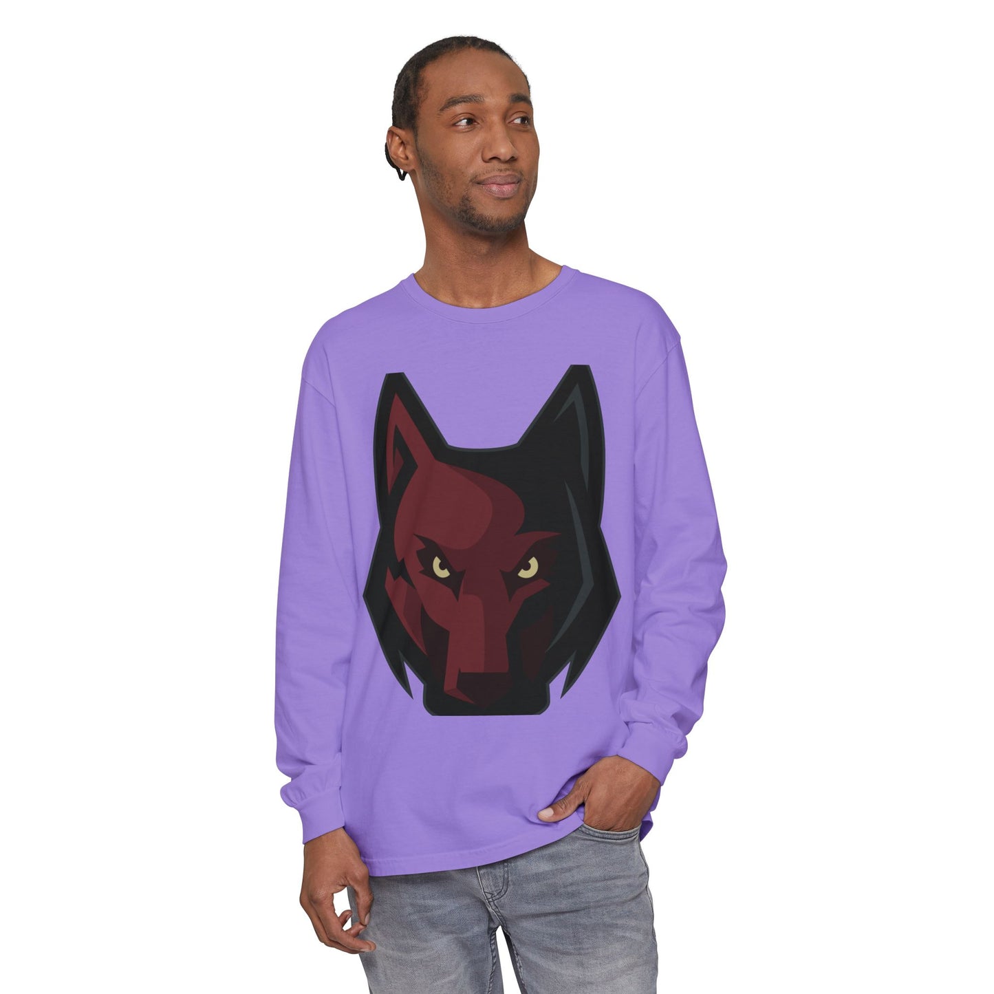 Garment-Dyed Long Sleeve Tee