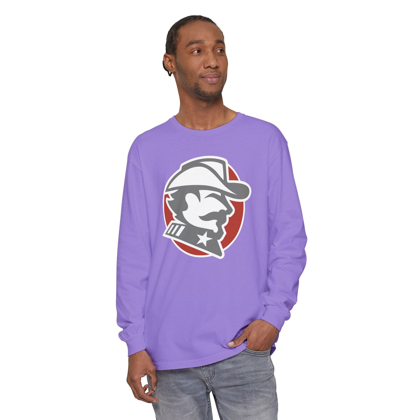Garment-Dyed Long Sleeve Tee