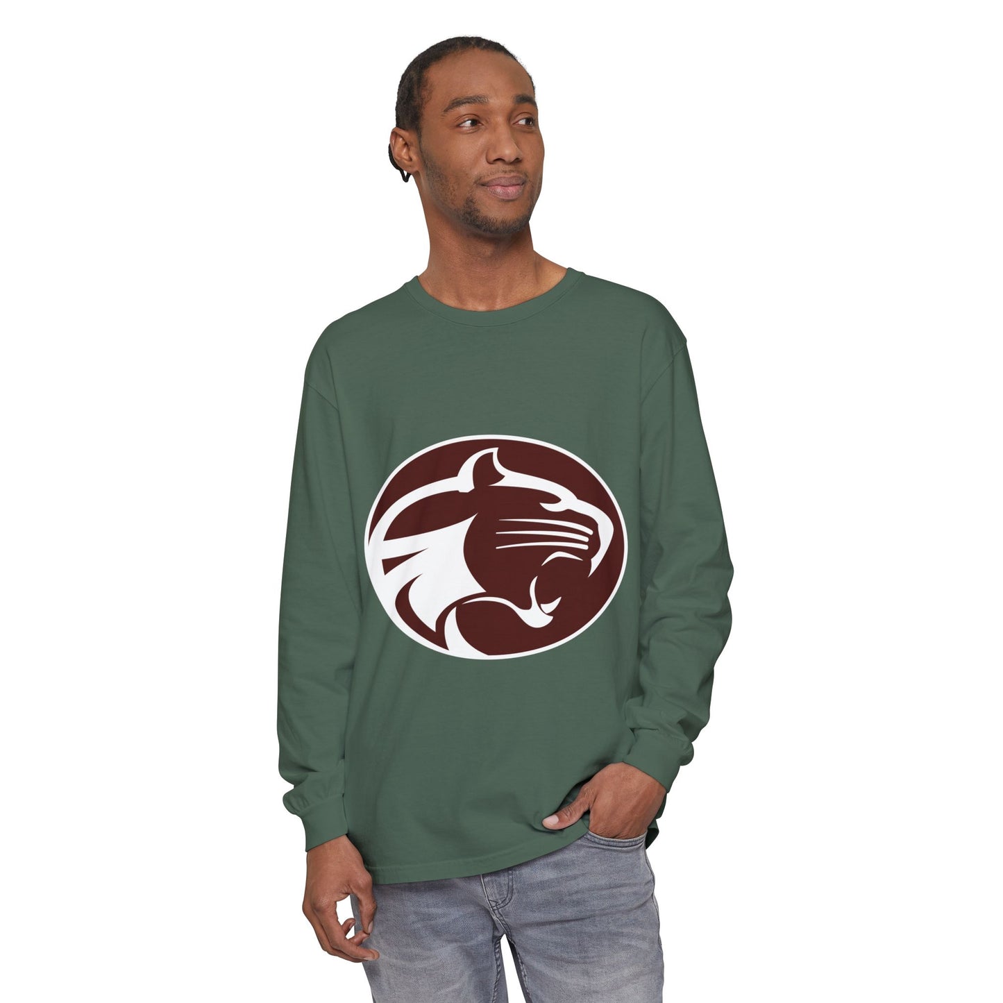 Garment-Dyed Long Sleeve Tee