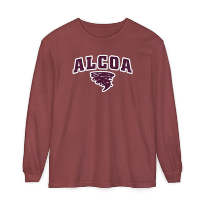 Garment-Dyed Long Sleeve Tee