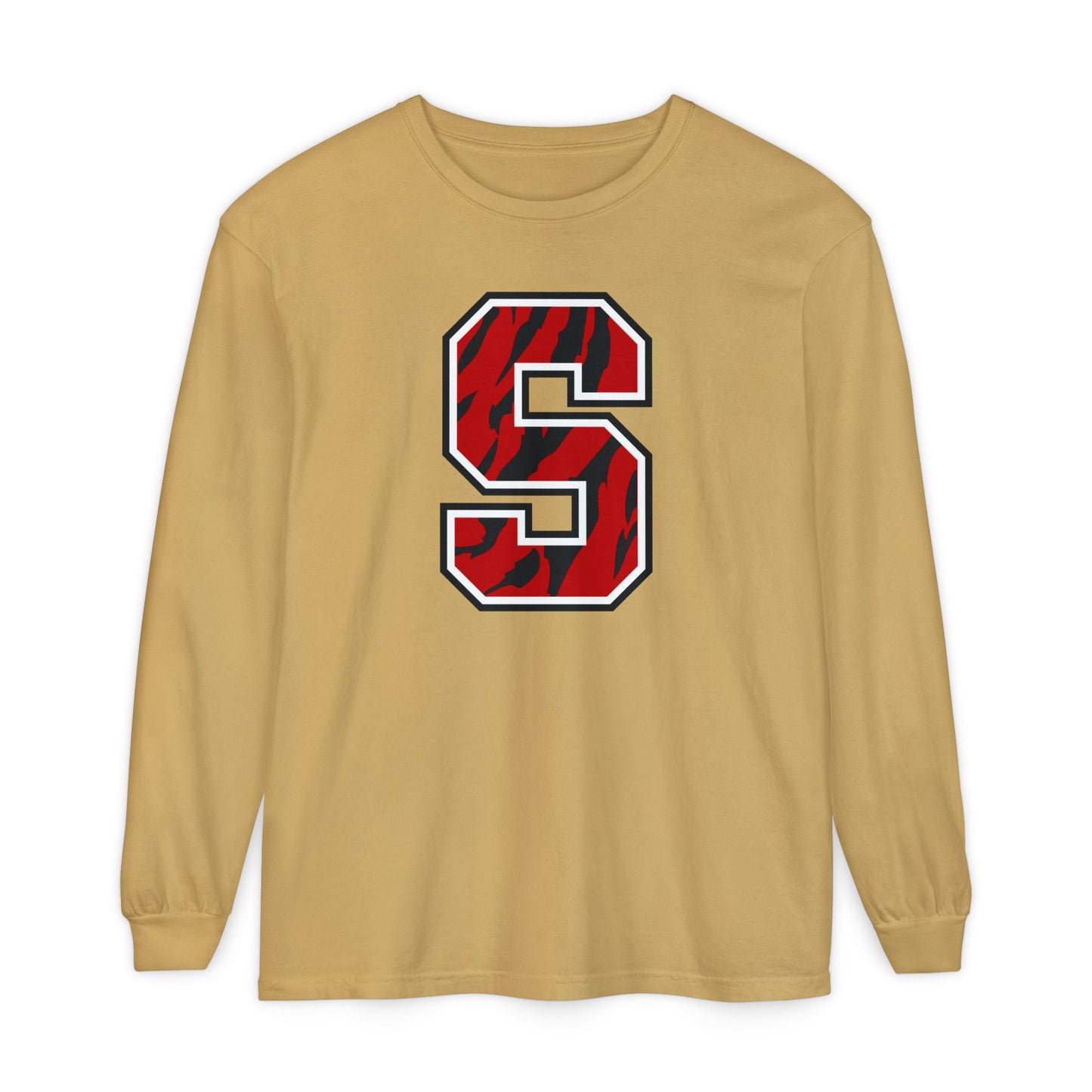 Garment-Dyed Long Sleeve Tee