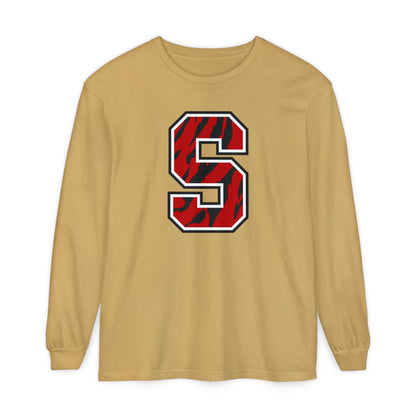Garment-Dyed Long Sleeve Tee
