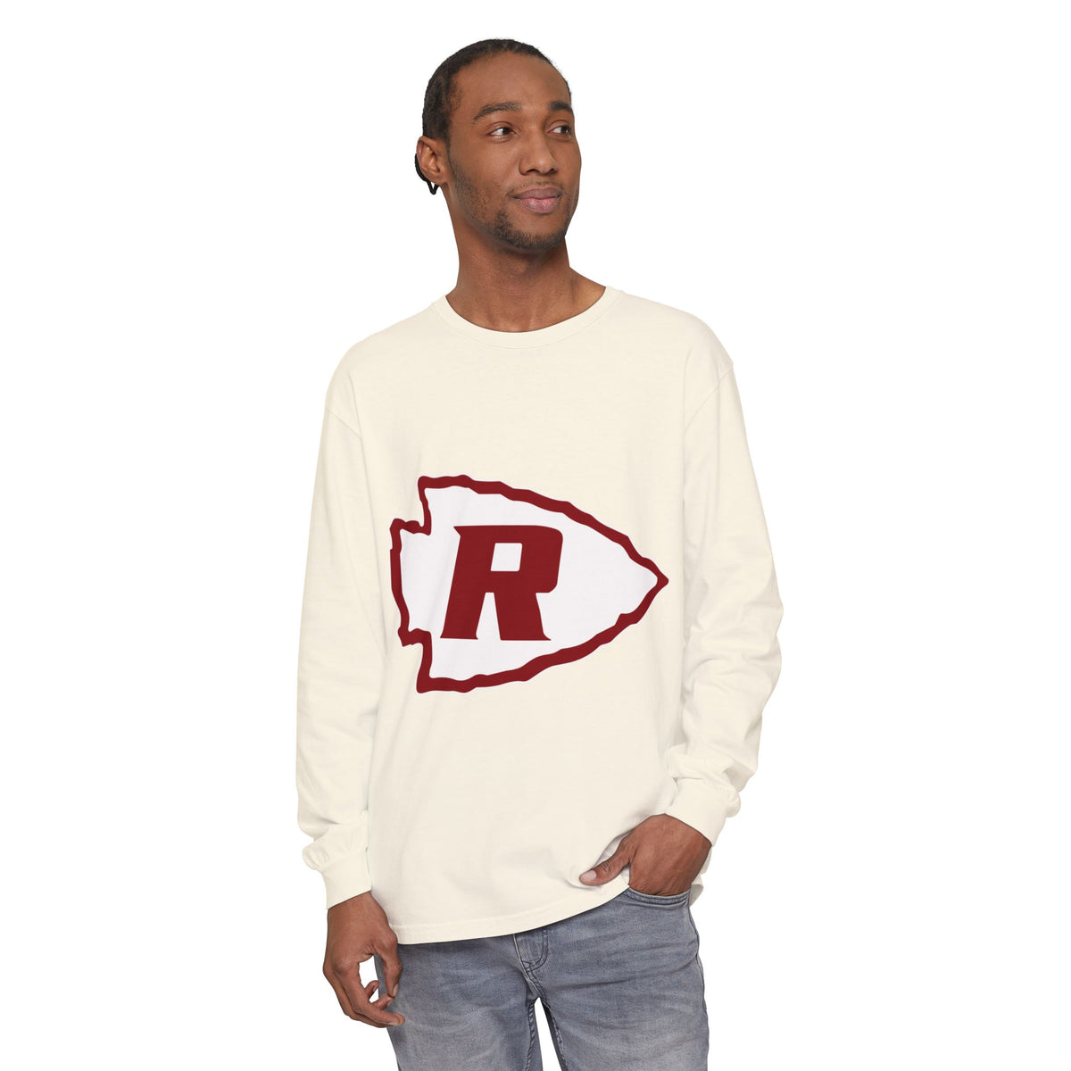 Garment-Dyed Long Sleeve Tee
