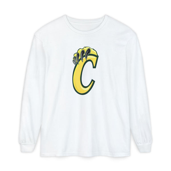 Garment-Dyed Long Sleeve Tee