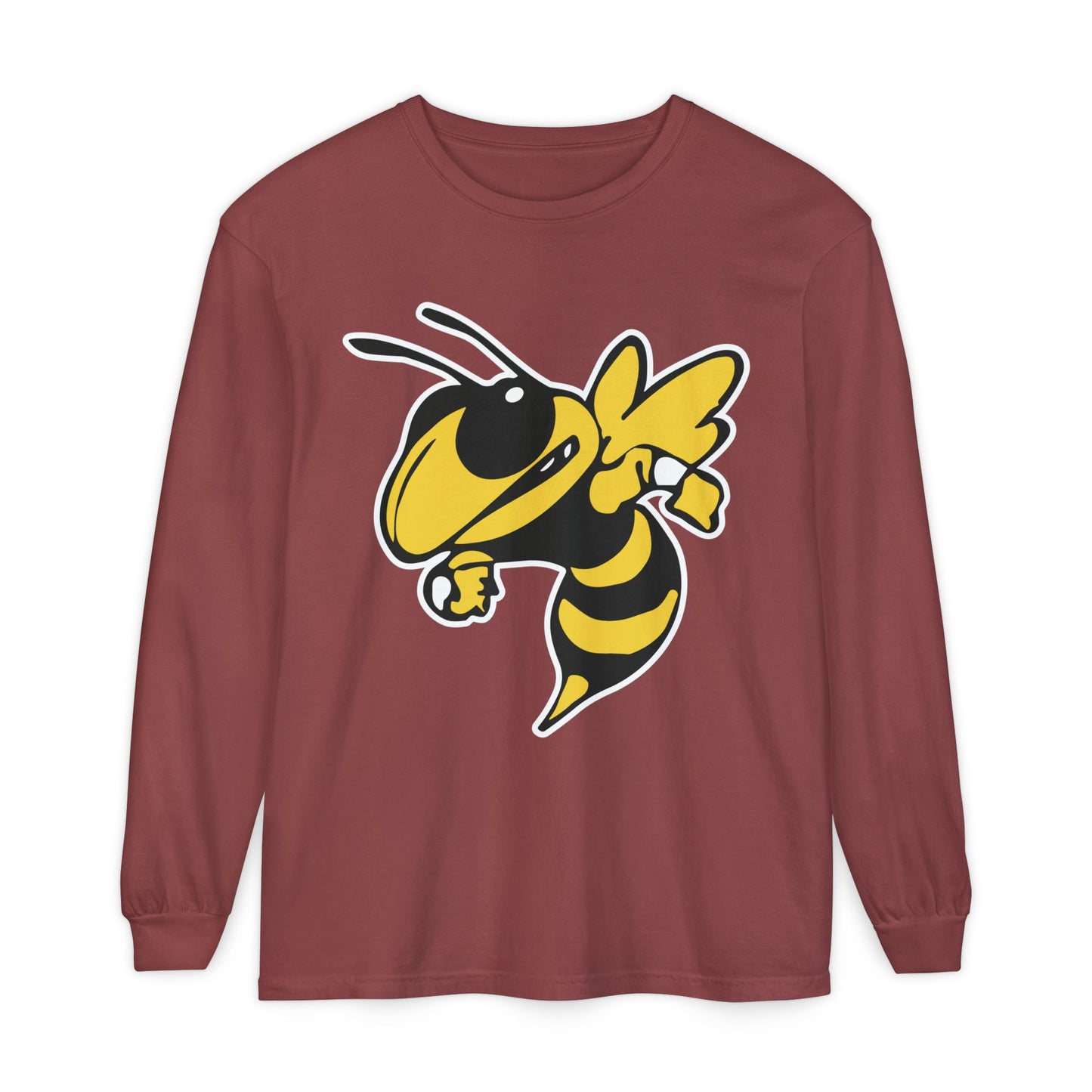 Garment-Dyed Long Sleeve Tee