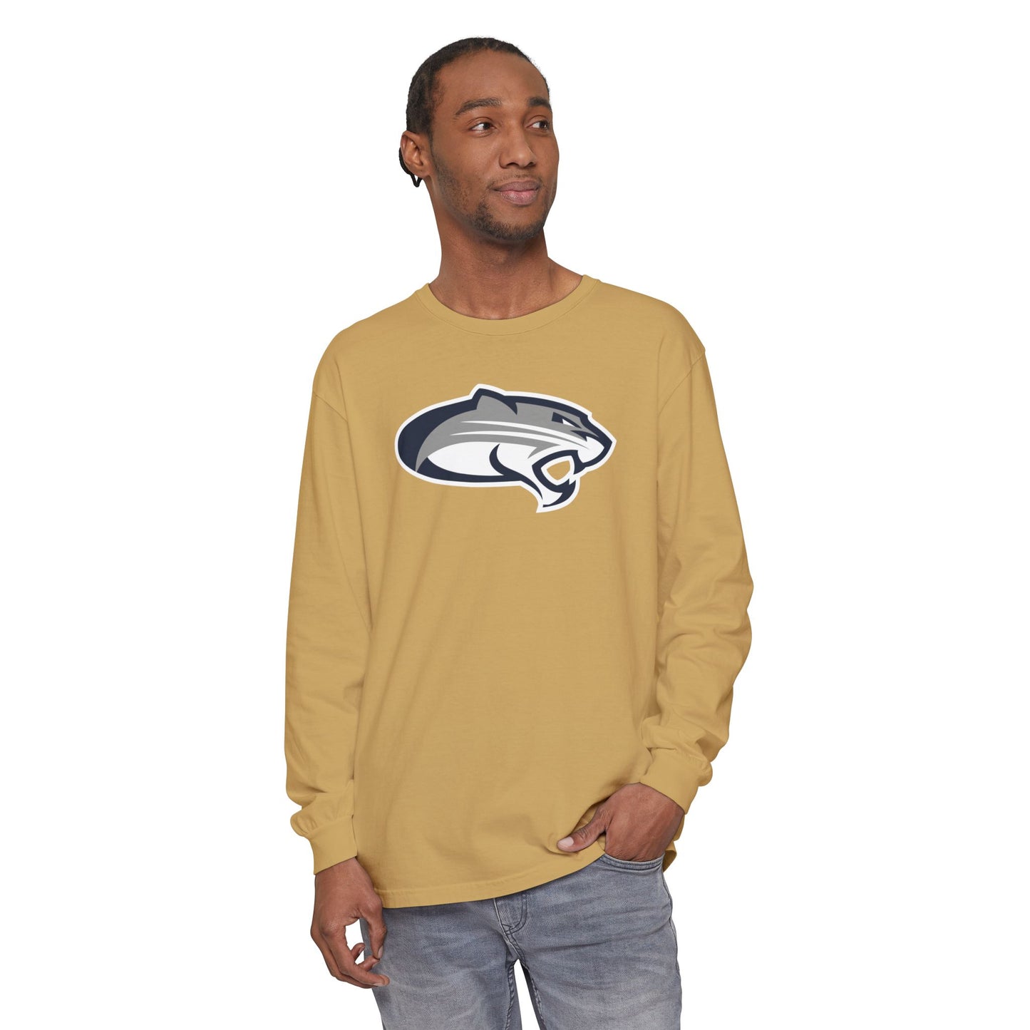 Garment-Dyed Long Sleeve Tee