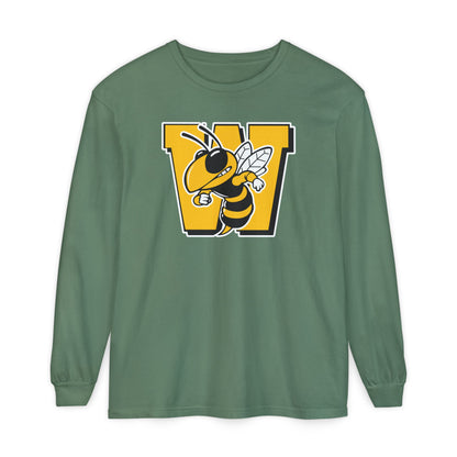 Garment-Dyed Long Sleeve Tee
