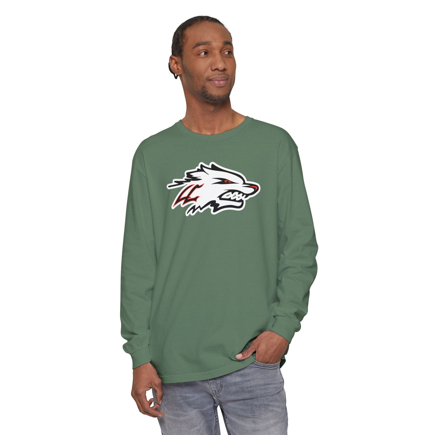 Garment-Dyed Long Sleeve Tee