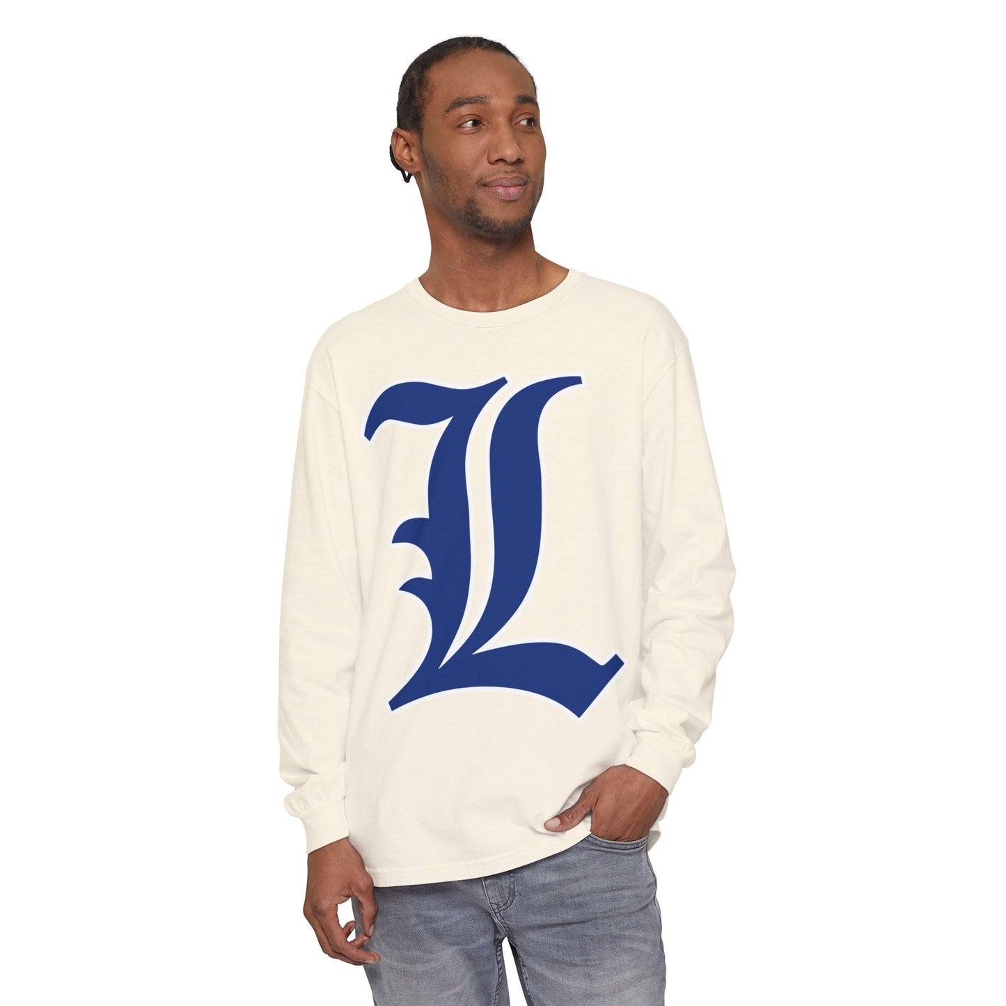 Garment-Dyed Long Sleeve Tee