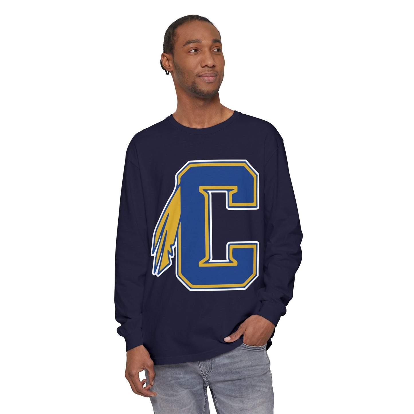 Garment-Dyed Long Sleeve Tee