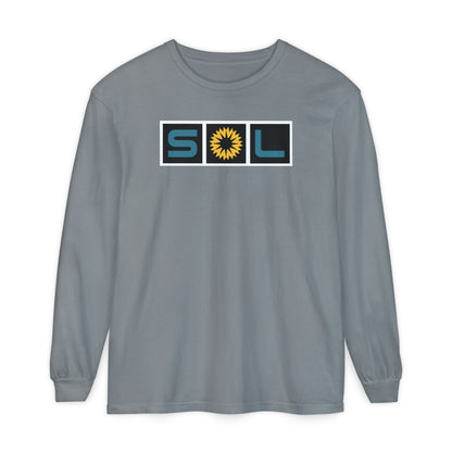 Garment-Dyed Long Sleeve Tee