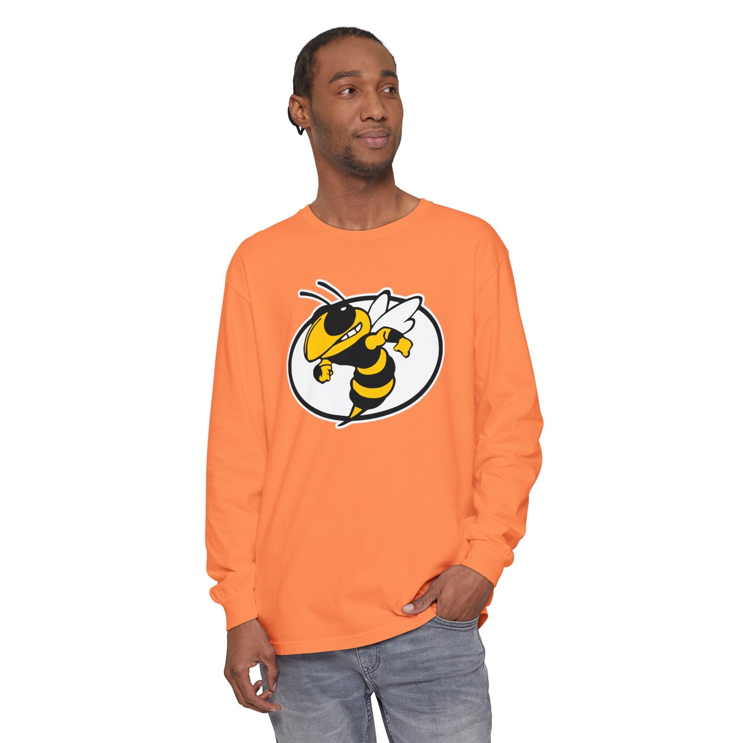 Garment-Dyed Long Sleeve Tee