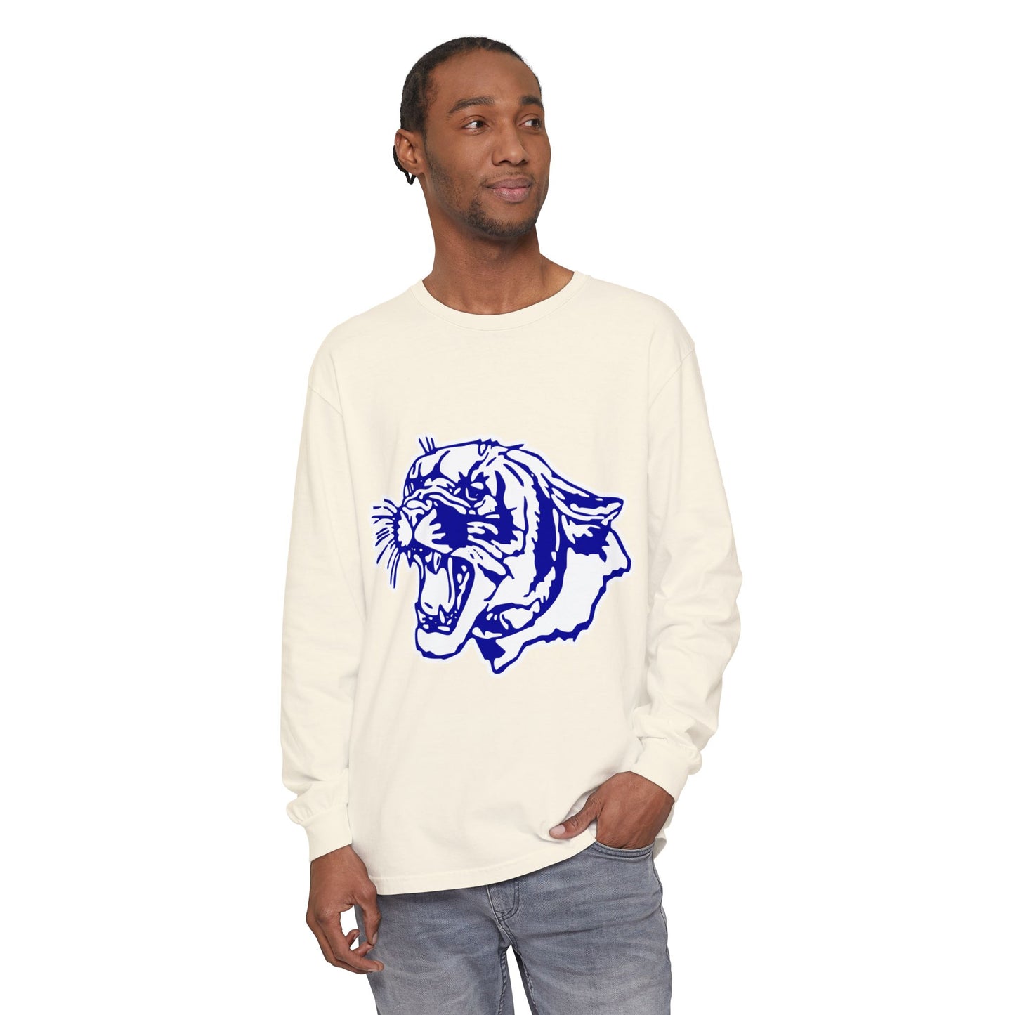 Garment-Dyed Long Sleeve Tee