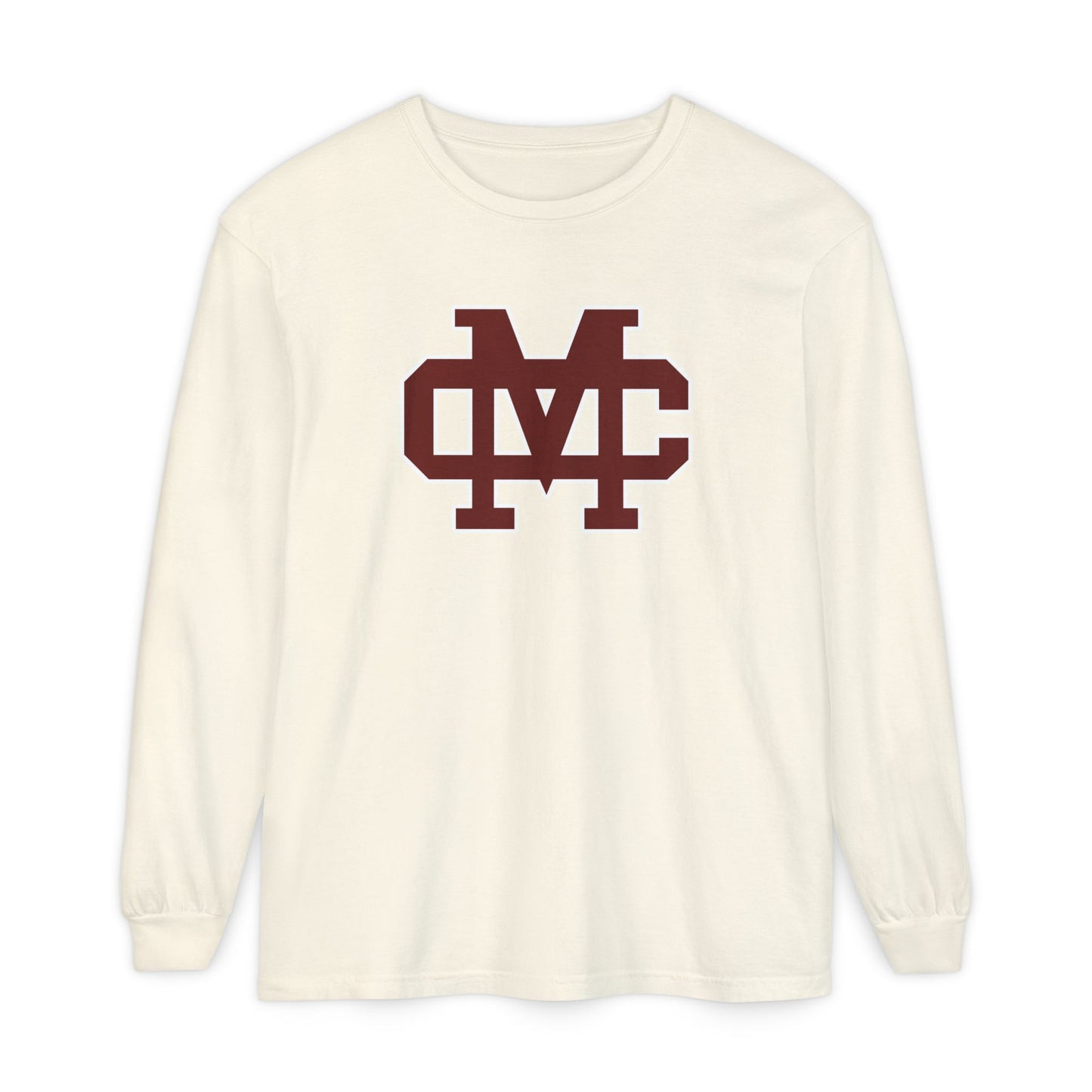 Garment-Dyed Long Sleeve Tee