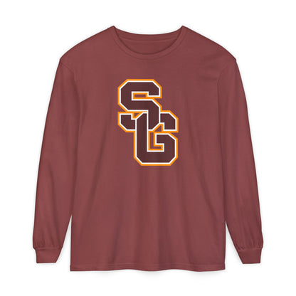 Garment-Dyed Long Sleeve Tee