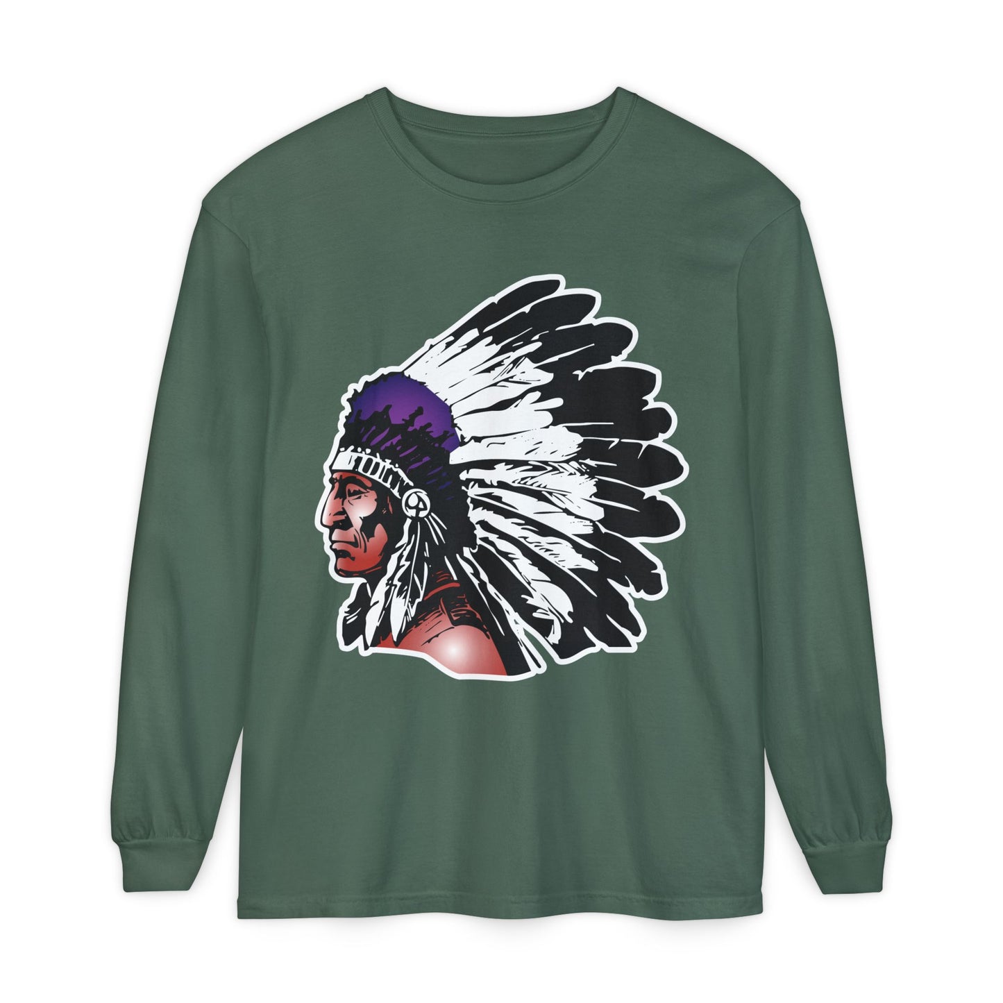 Garment-Dyed Long Sleeve Tee