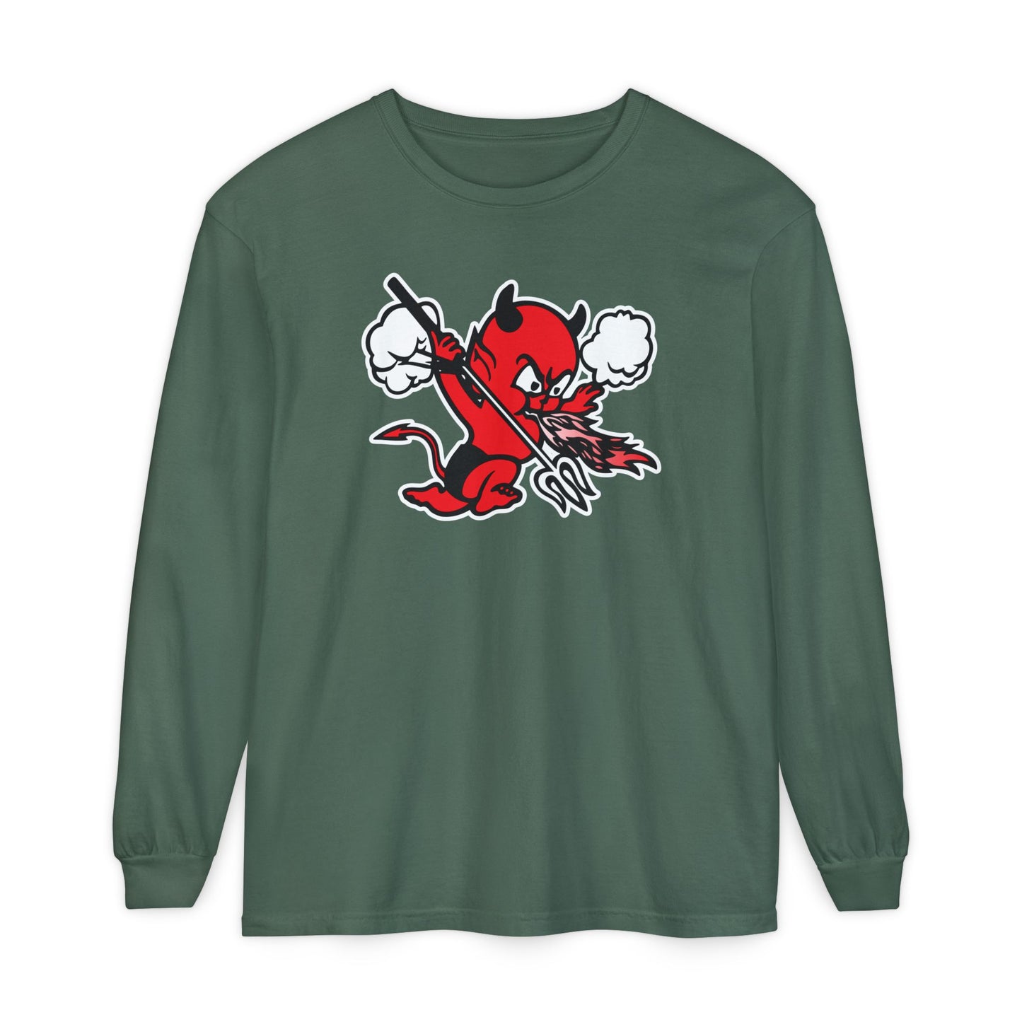 Garment-Dyed Long Sleeve Tee