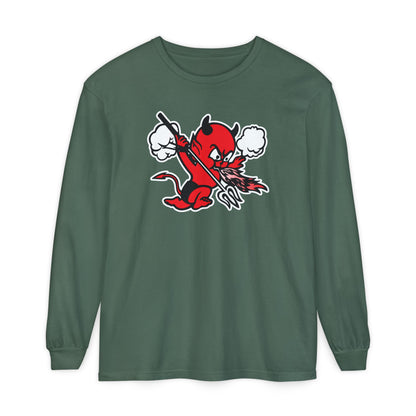 Garment-Dyed Long Sleeve Tee