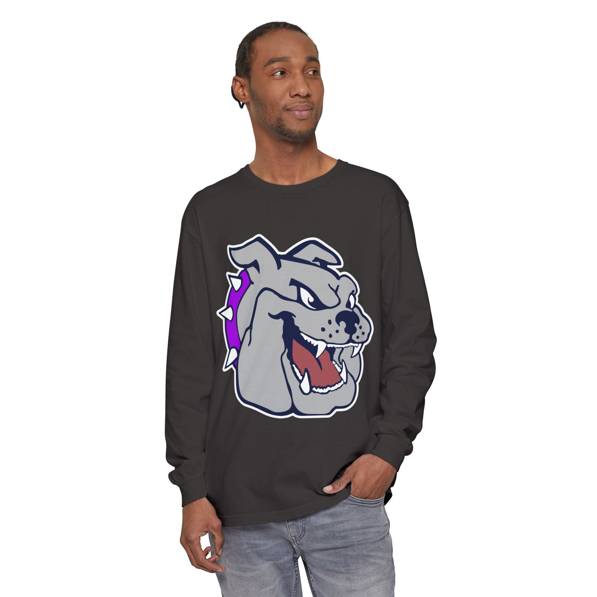 Garment-Dyed Long Sleeve Tee