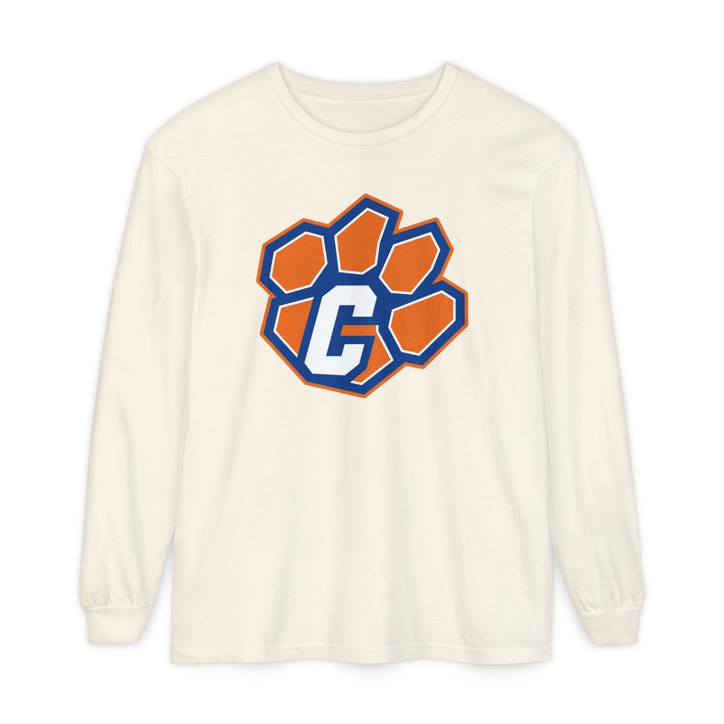 Garment-Dyed Long Sleeve Tee