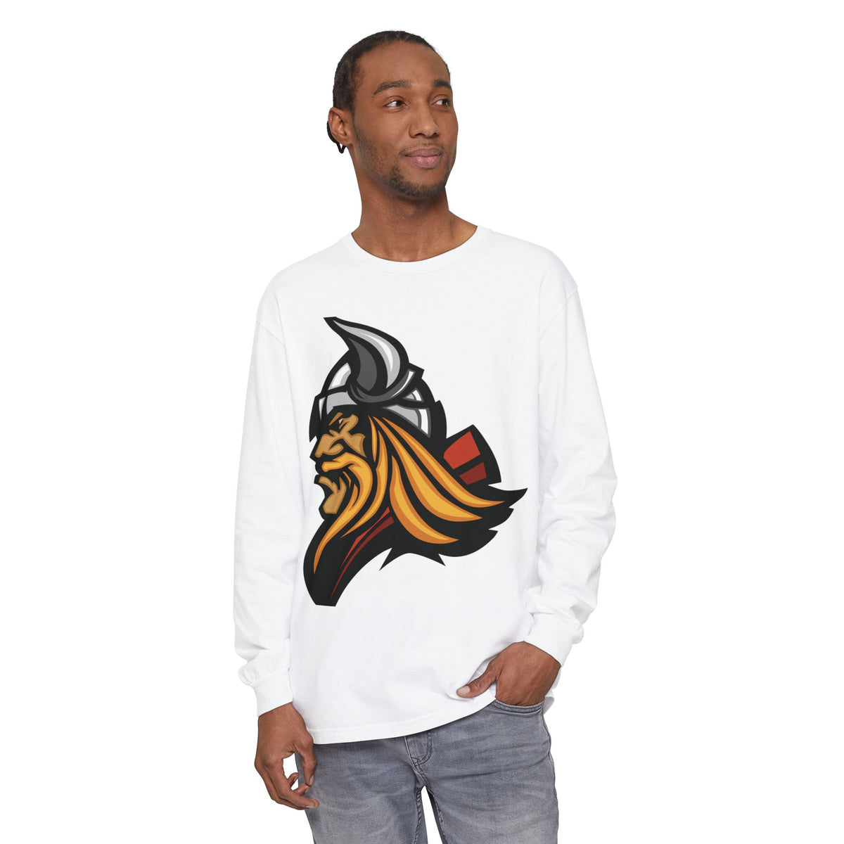 Garment-Dyed Long Sleeve Tee