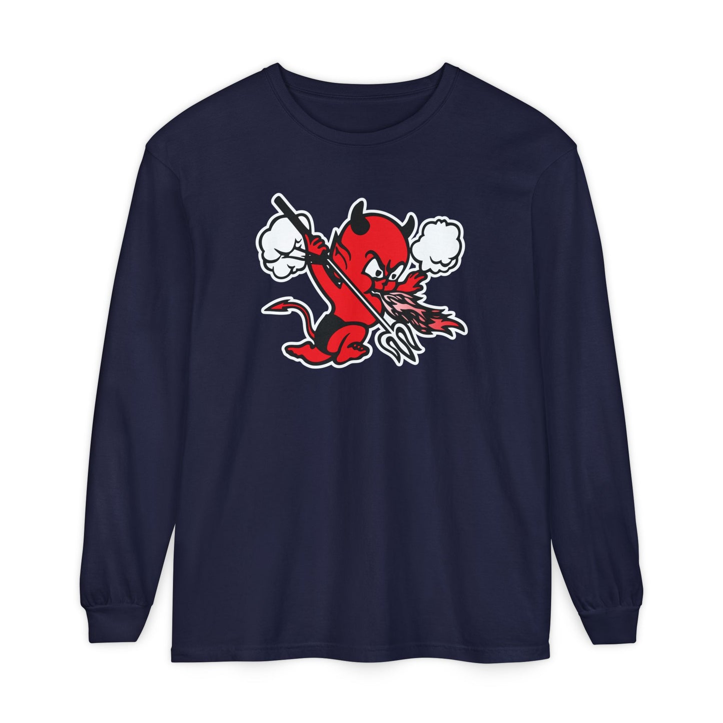 Garment-Dyed Long Sleeve Tee