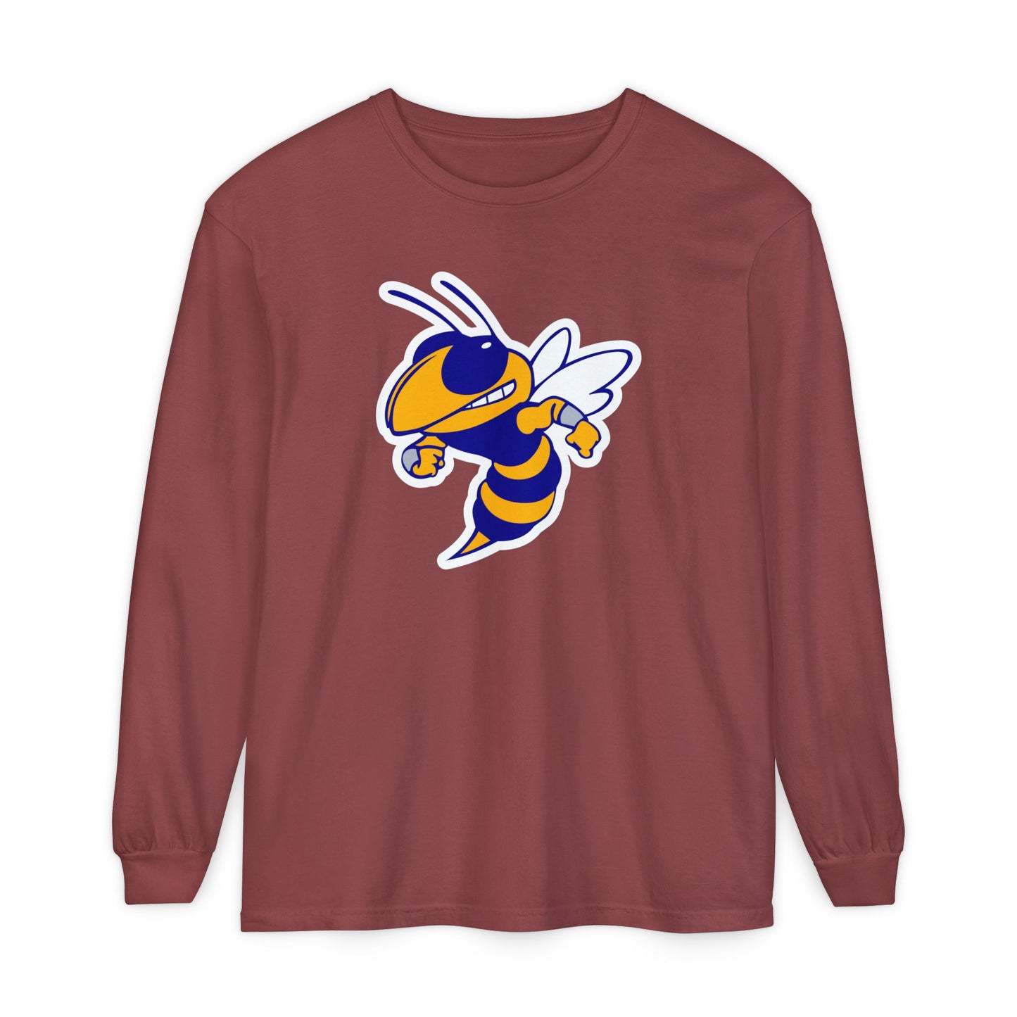 Garment-Dyed Long Sleeve Tee