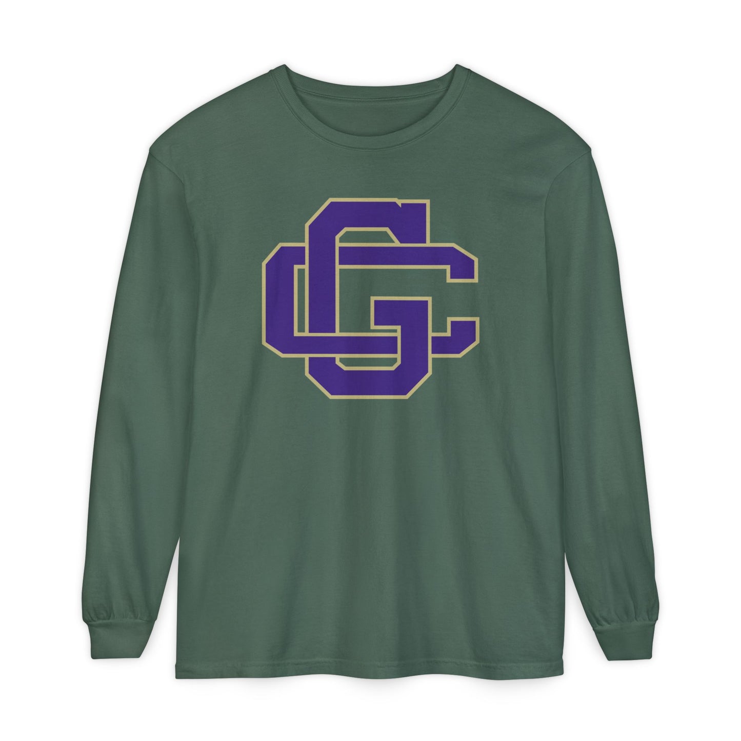 Garment-Dyed Long Sleeve Tee