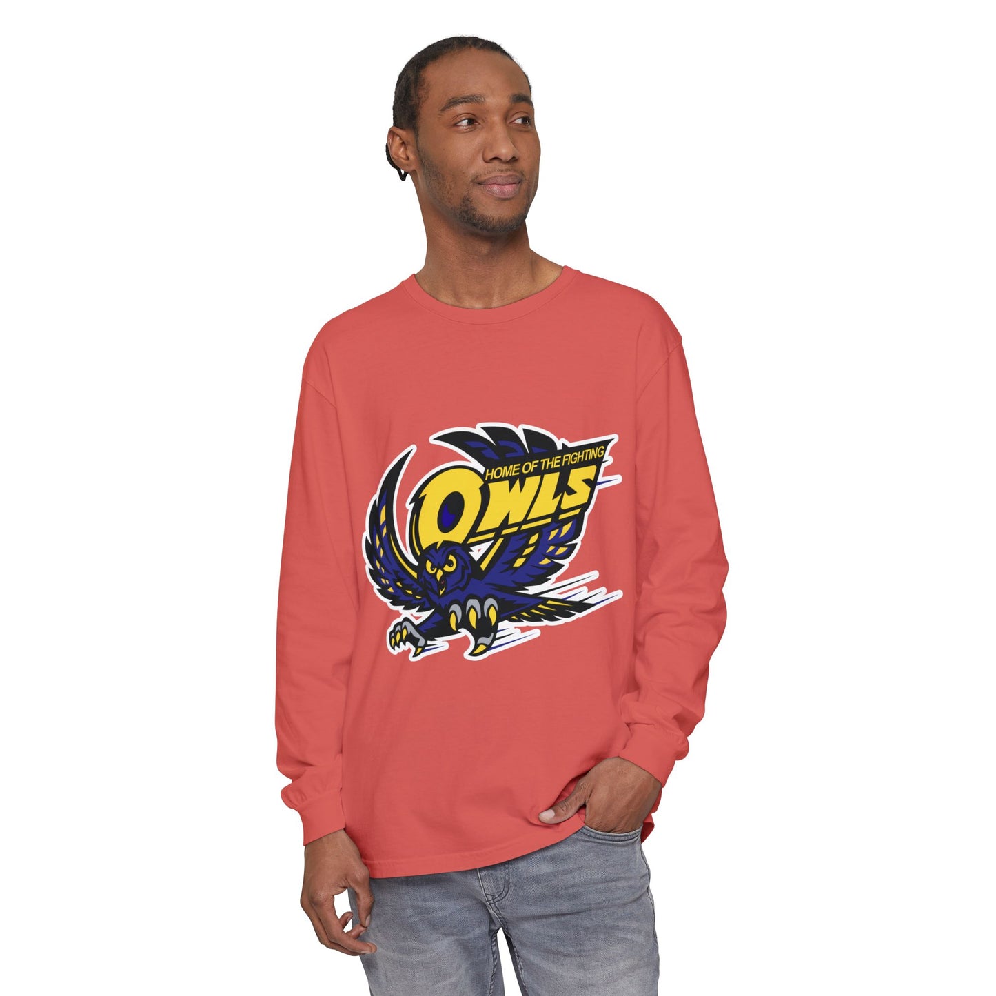 Garment-Dyed Long Sleeve Tee