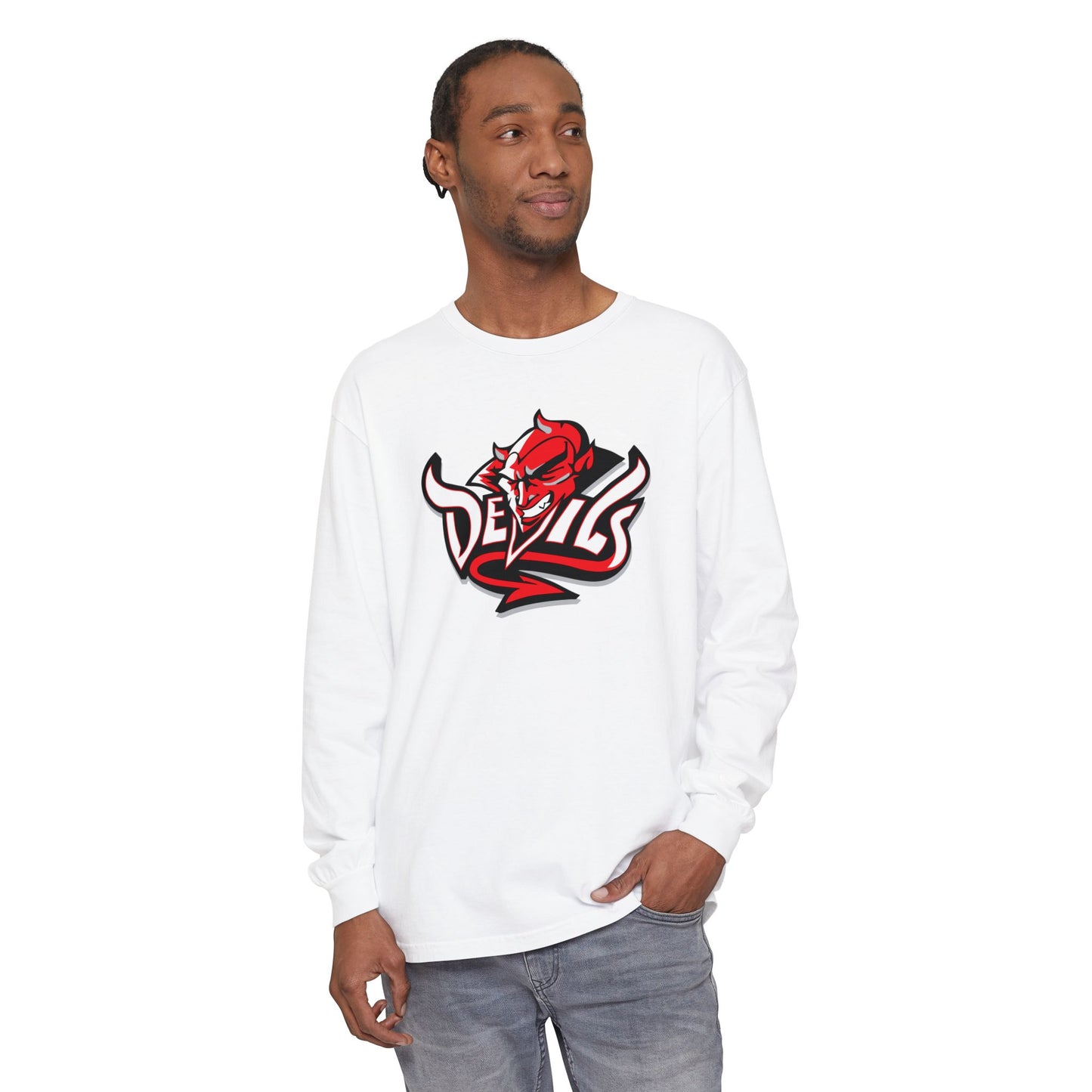 Garment-Dyed Long Sleeve Tee