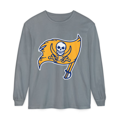 Garment-Dyed Long Sleeve Tee