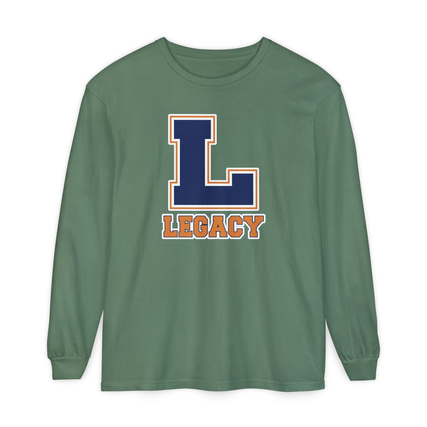 Garment-Dyed Long Sleeve Tee
