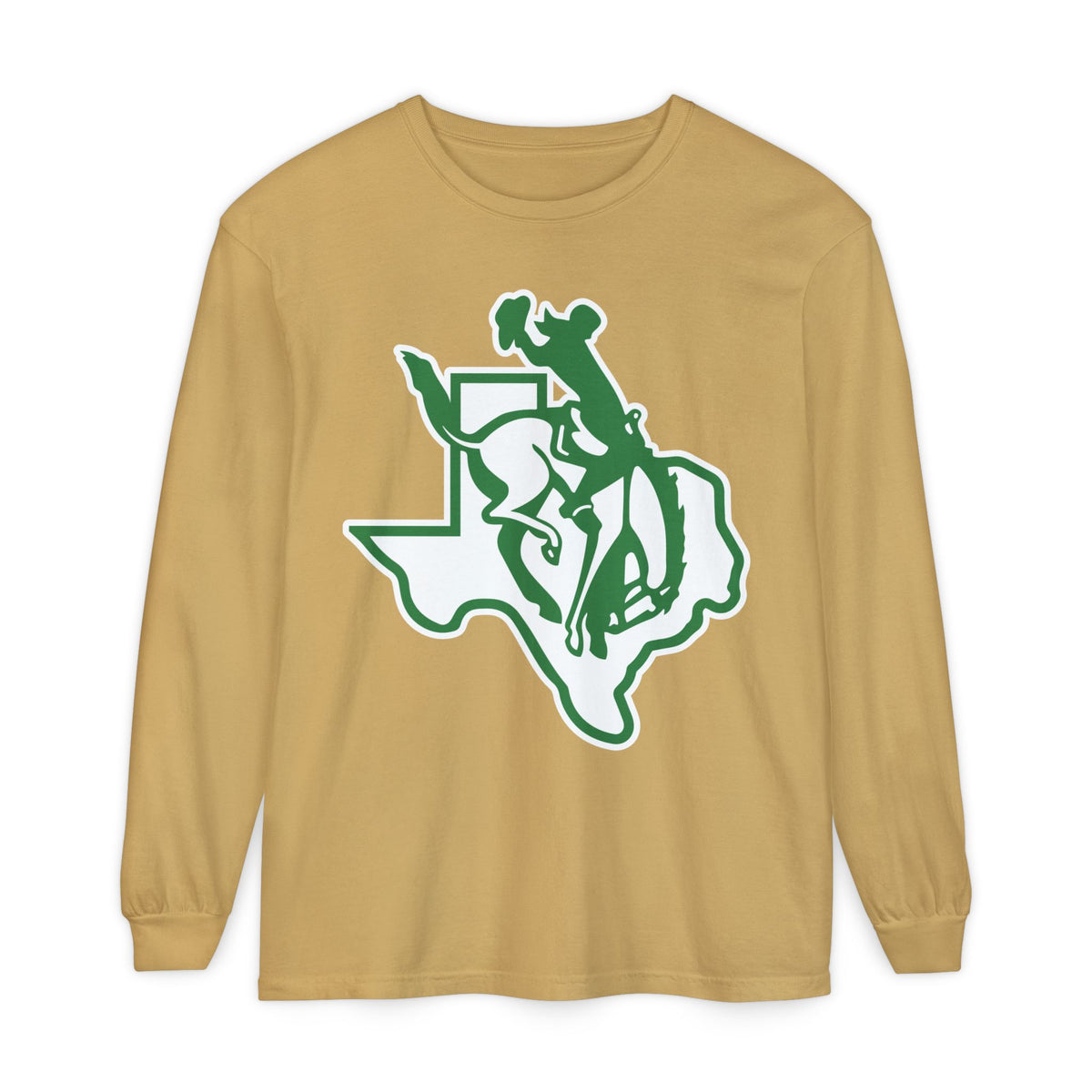 Garment-Dyed Long Sleeve Tee