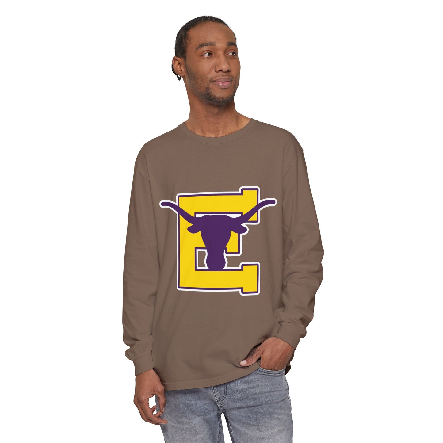 Garment-Dyed Long Sleeve Tee