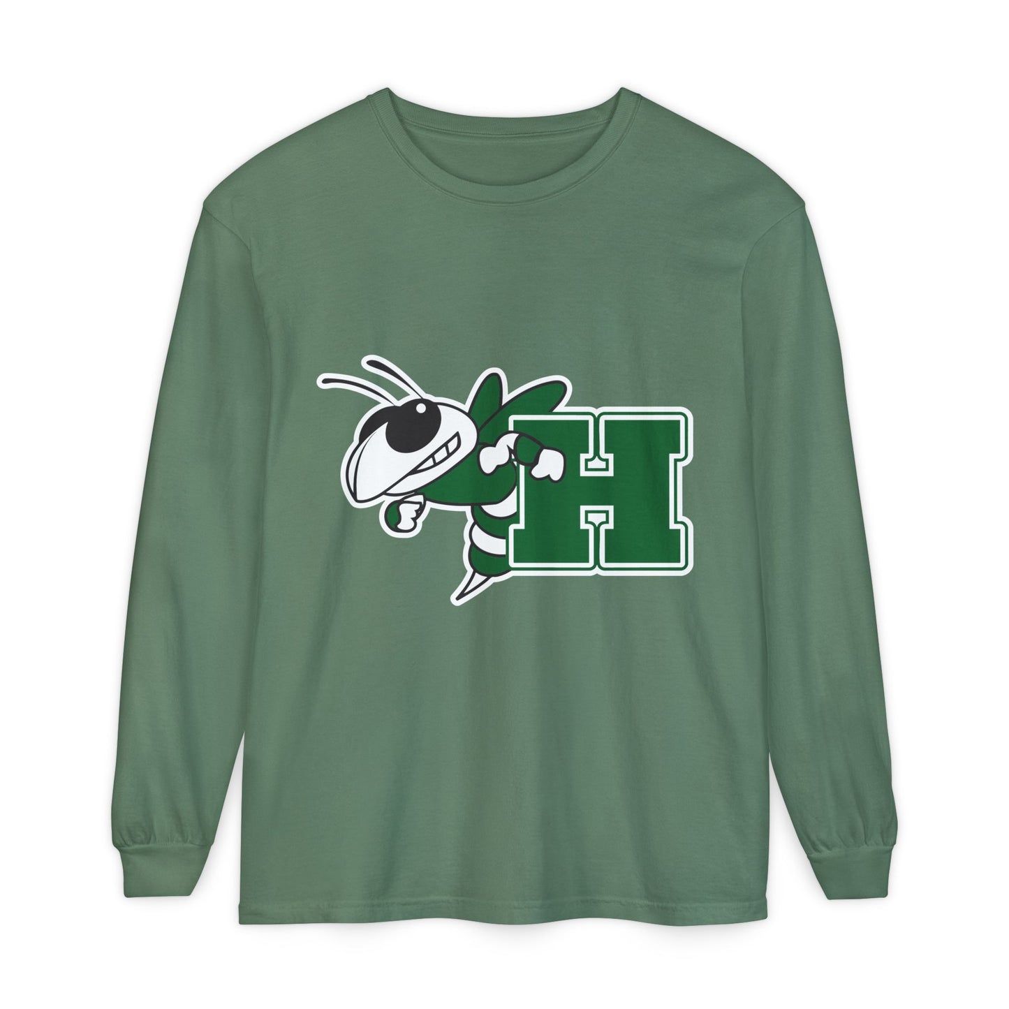Garment-Dyed Long Sleeve Tee