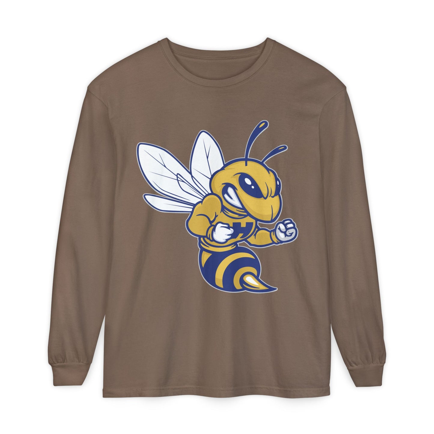 Garment-Dyed Long Sleeve Tee