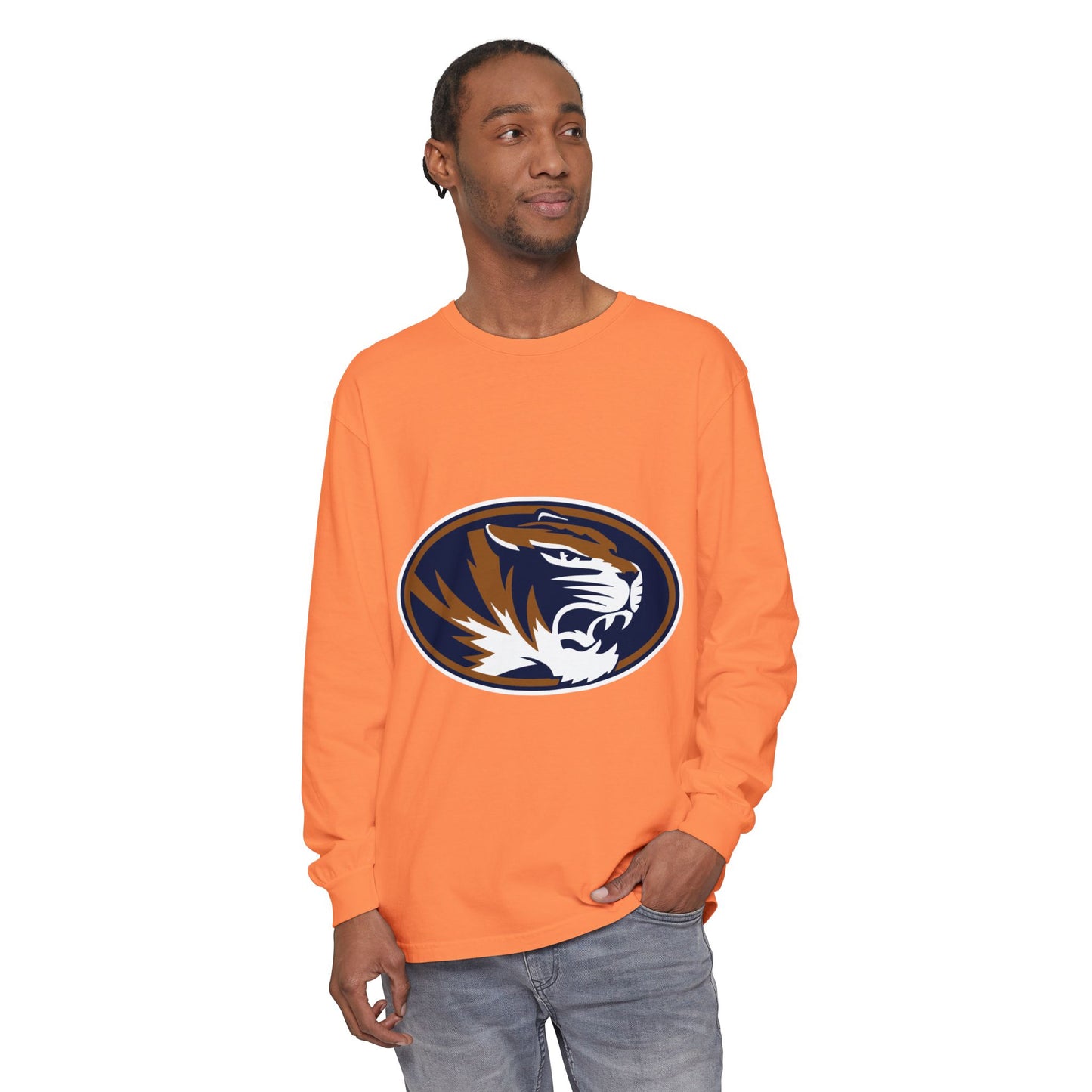 Garment-Dyed Long Sleeve Tee