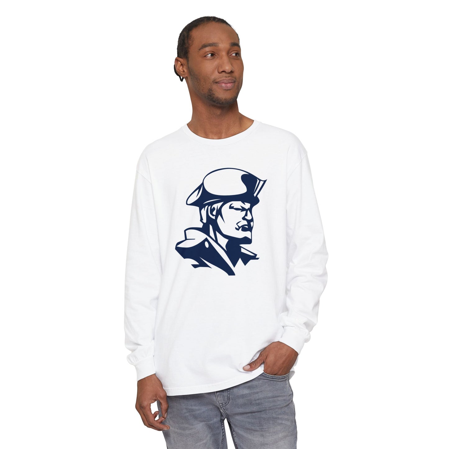 Garment-Dyed Long Sleeve Tee