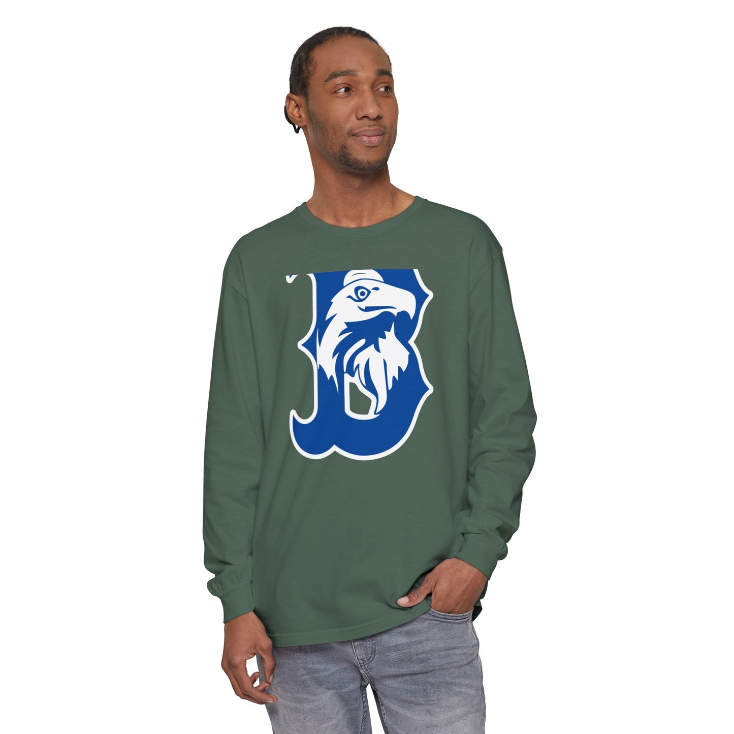 Garment-Dyed Long Sleeve Tee