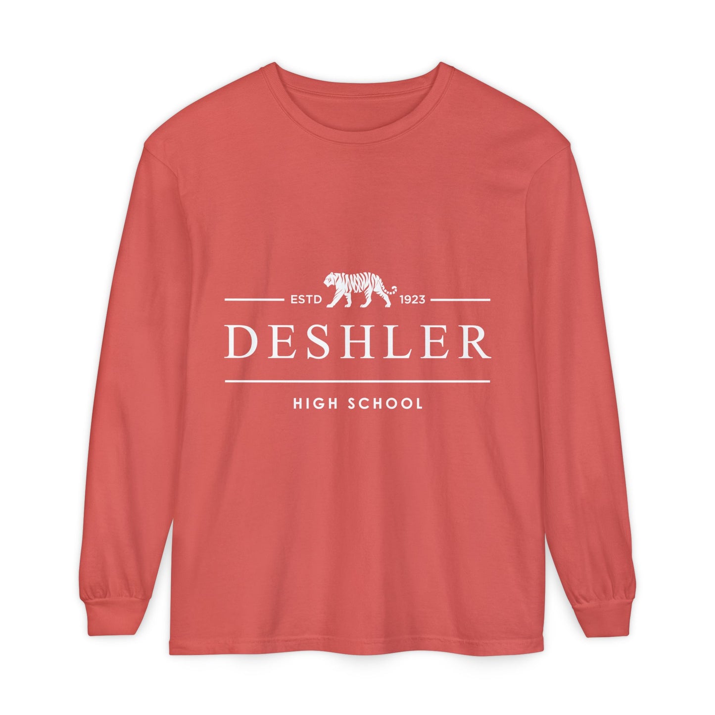 Garment-Dyed Long Sleeve Tee